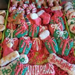 Christmas Cookies on Tray