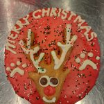 Christmas Round Cake