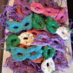 Mardi Gras Mask Cookies